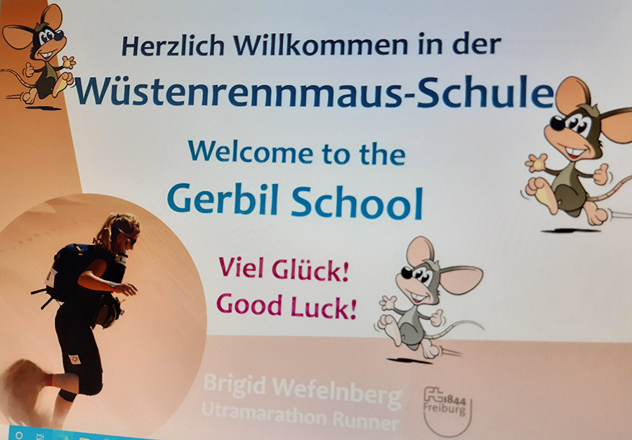 Banner Wüstenrennmausschule