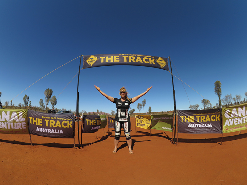 The Track, Zieleinlauf